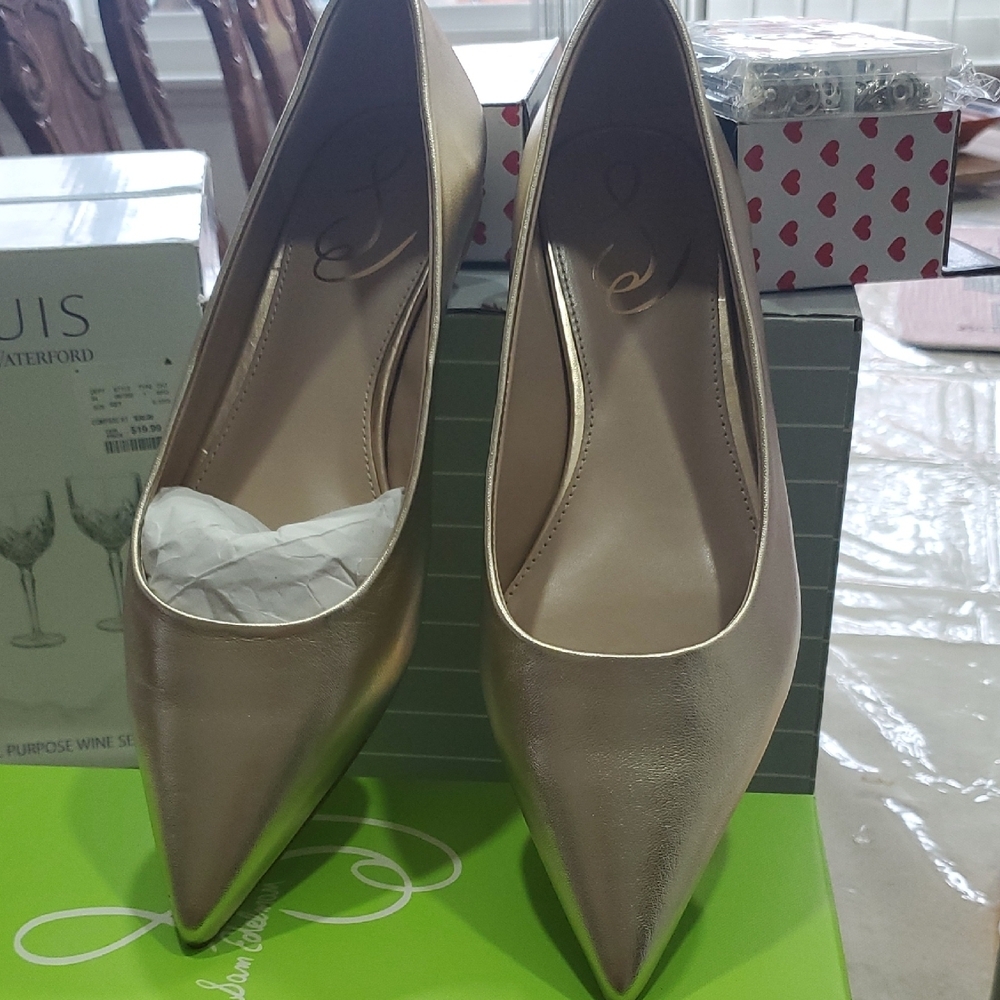 Sam Edelman Women's Metallic Flats - Picture 3 of 12